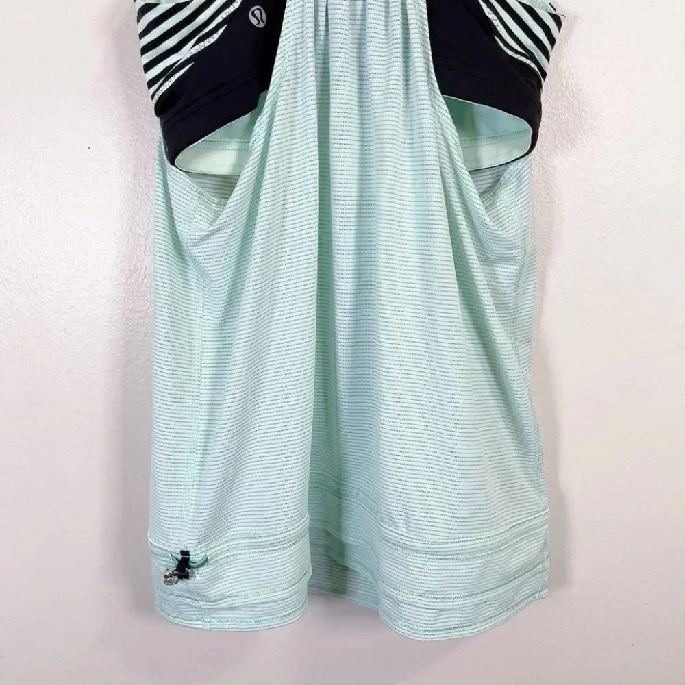 Lululemon Run: Back On Track Tank Mint Moment